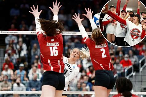 wisconsin volleyball photos|Volleyball